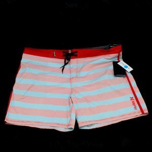 Hurley 21"Long {Sits Below The Knee}Boardshort NWT